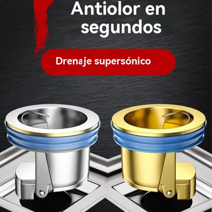 🔥【Compra 1 y llévate 1 gratis】🚿 Válvula antiolores para desagüe de suelo – Ayuda a evitar malos olores y la entrada de insectos ✨