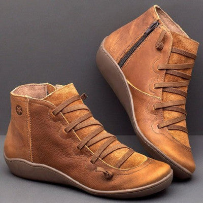 Nuevas zapatillas anchas de invierno para mujer 2026-botines casuales.