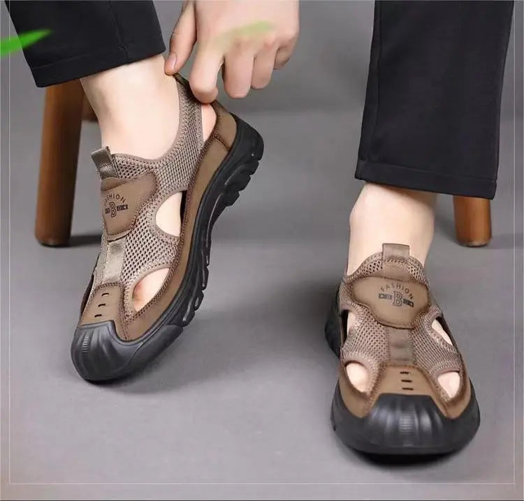 Rebajas de verano 【Tallas 38-46】Nuevas sandalias de hombre 2026 para el verano, ligeras, deportivas y de ocio, antideslizantes, perfectas para la playa.