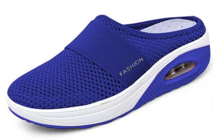 👡💨【Jarní novinka】【35-43】2025 Boty se vzduchovým polštářem s dutou síťovinou --3895234
