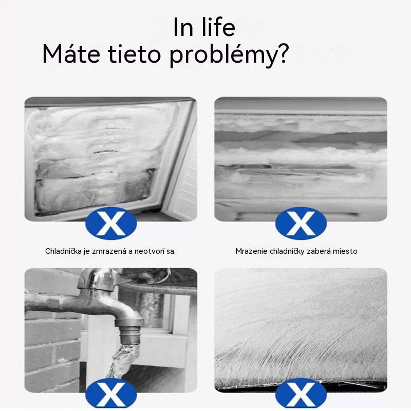 🔥🧊【Kúpte 1, dostanete 1 zadarmo】❄️Sprej na odmrazovanie a odstraňovanie ľadu z chladničky