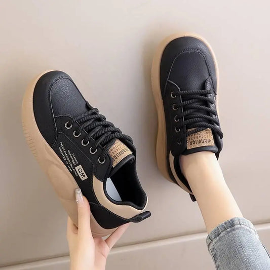 【35-40】Zapatillas casuales modernas con suela gruesa, Modelo 2026