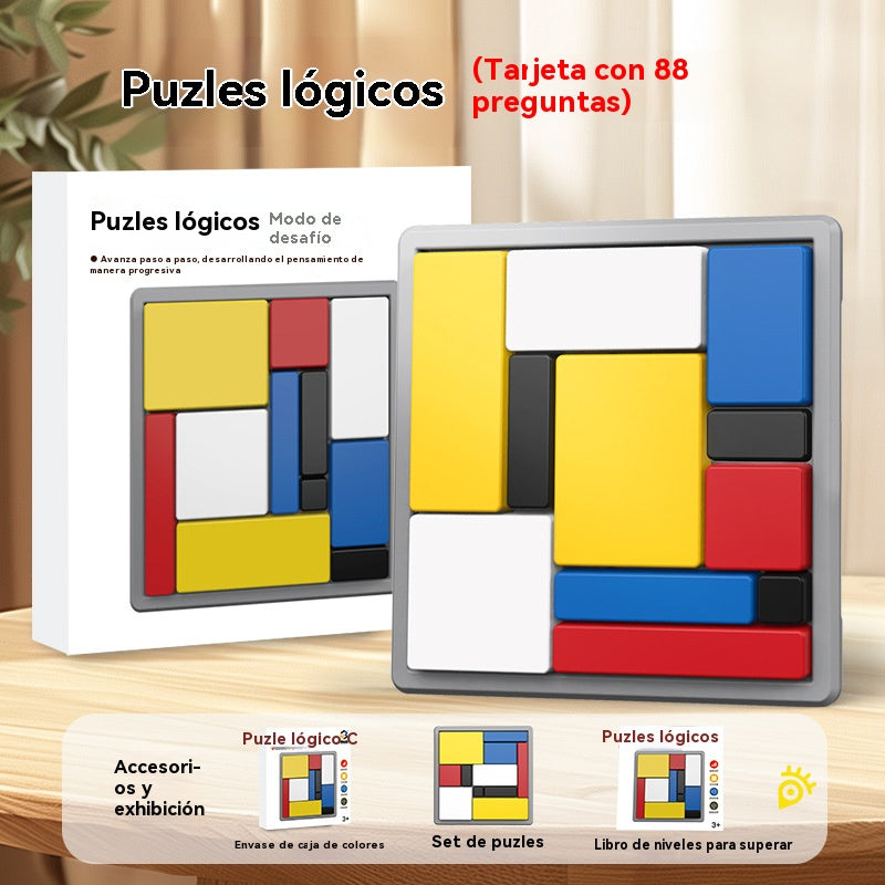 Rompecabezas educativo para niños, juguete para la primera infancia