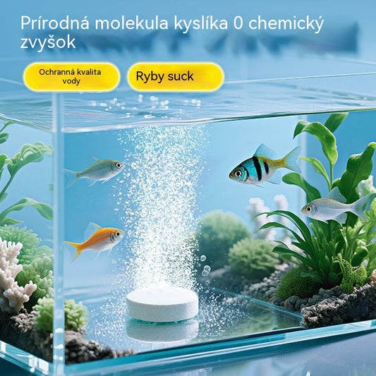 🐟【150 tabliet】💧 Šumivé tablety na čistenie vody v akváriu a jazierku, okysličovacie tablety na akváriu 🔥