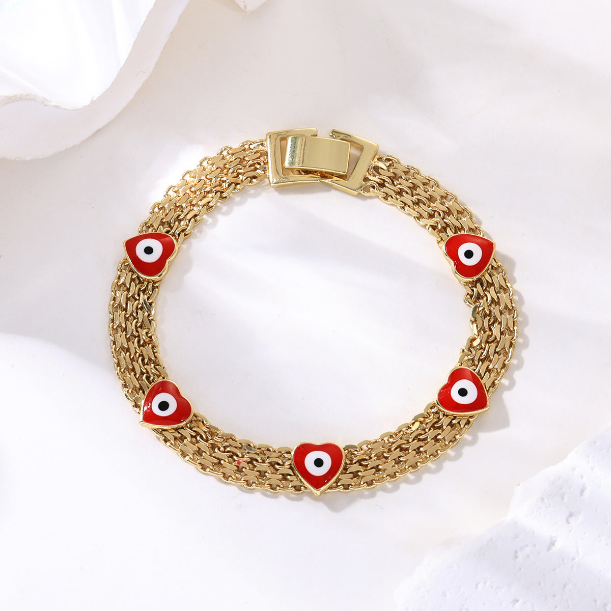 📿 ¡OFERTA POR TIEMPO LIMITADO CON UN 50% DE DESCUENTO! 🌀 Pulsera boho con amuletos y un elefante de la suerte: colgantes simbólicos, forma ajustable, baño de oro y 7 estilos ✨