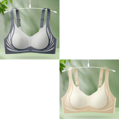 😍【Horký prodej】❤️【40-85 kg】 Jednodílná podprsenka bez kostic pro mujer, pohodlné a prodyšné, sbírá se