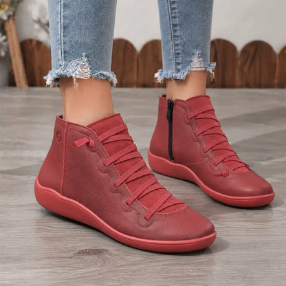 Nuevas zapatillas anchas de invierno para mujer 2026-botines casuales.