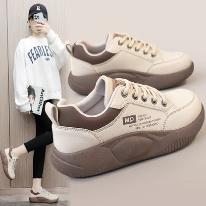 【35-40】Zapatillas casuales modernas con suela gruesa, Modelo 2026