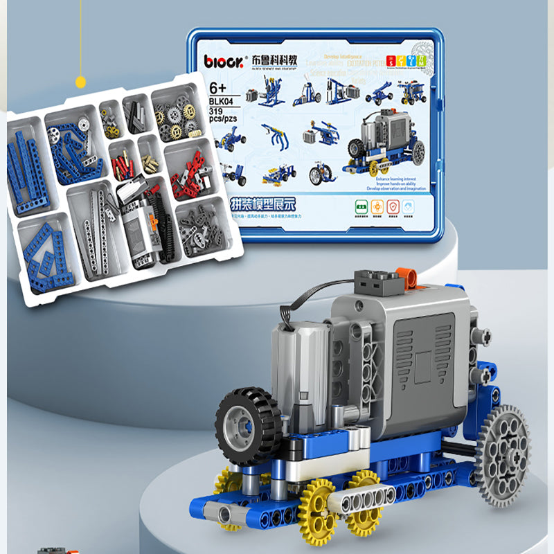 🔥【Posledný deň: zľava 50 %】🤖🧩【312 dielikov】Programovateľná stavebnica robota, kompatibilná s LEGO