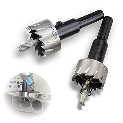 🔩⚙️【Juego de 5 piezas】Sierras de corona de acero rápido (HSS) con recubrimiento de titanio