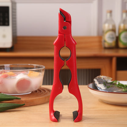 📢 ¡Compra 1 y recibe 1 gratis! 🔥✨ Pinzas de silicona 3 en 1 pinzas antiquemaduras pinzas para tazones antideslizantes pinzas de cocina