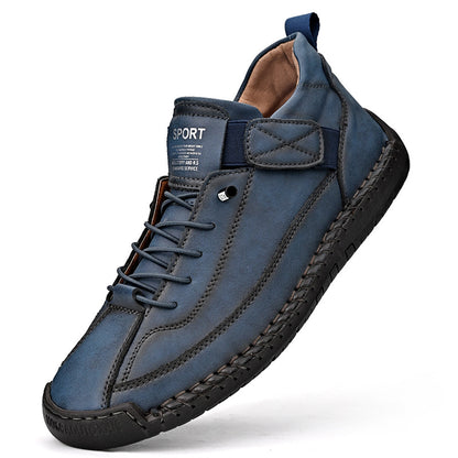 🔥【50% OFF】【38-48】Ležérní pánská obuv pro volný čas, pracovní obuv, outdoorová obuv, šitá obuv - 3872369