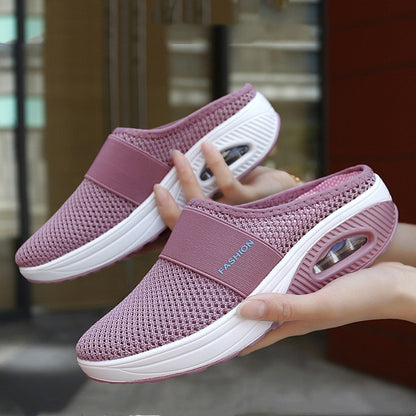 👡💨【Jarní novinka】【35-43】2025 Boty se vzduchovým polštářem s dutou síťovinou --3895234